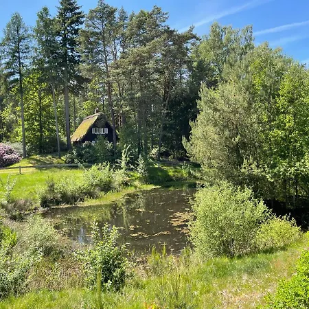 Mit Teich Auf 16.000m² In Der Prázdninový dům Hermannsburg